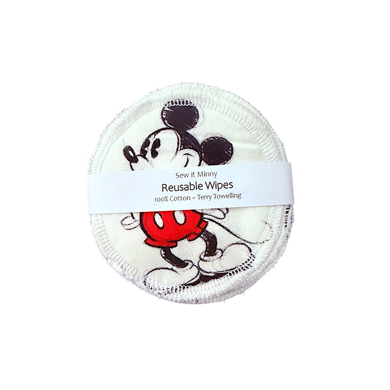 Reusable Wipes - Mickey