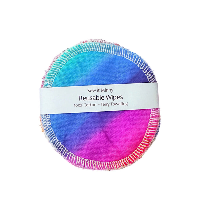 Reusable Wipes - Colourful