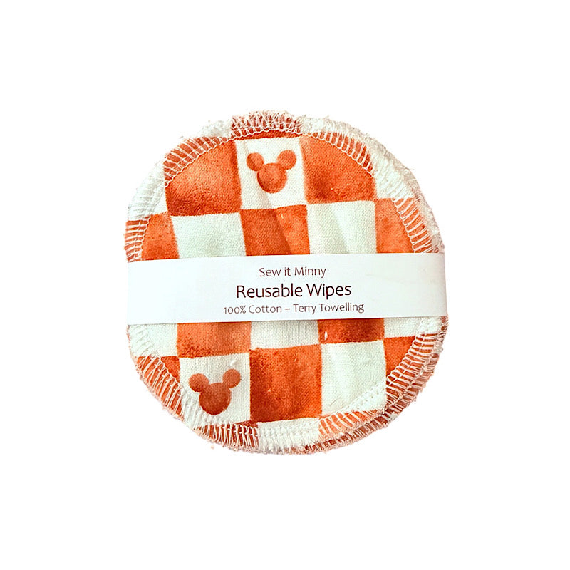 Reusable Wipes - Mickey squares