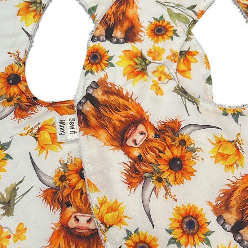 Bib - Highland Cow