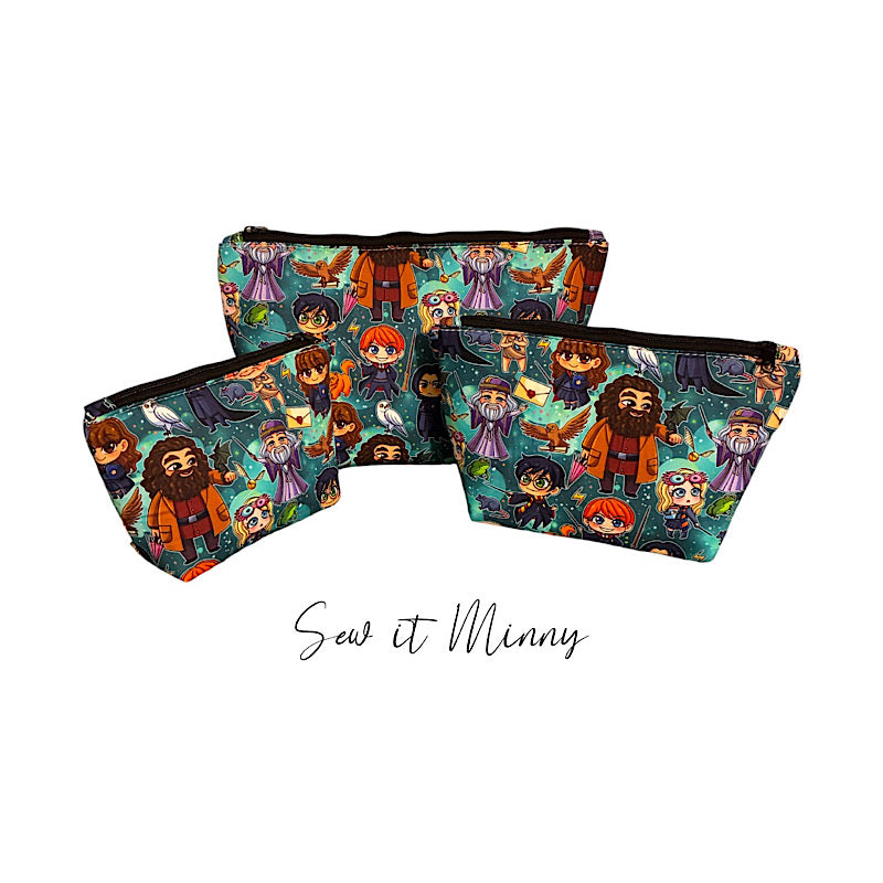 Zipper Pouch Set - Harry Potter