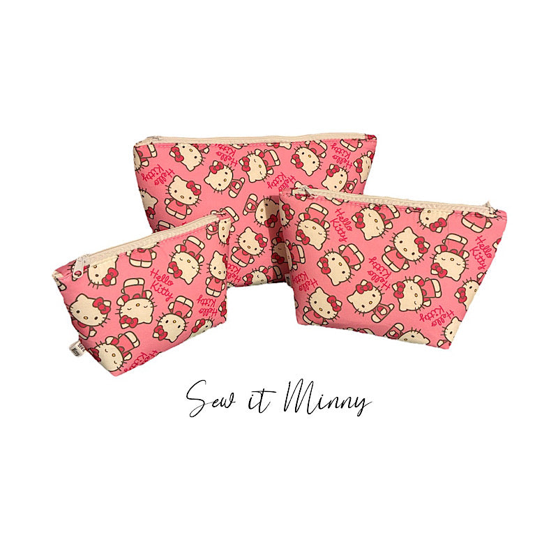 Zipper Pouch Set - Hello Kitty