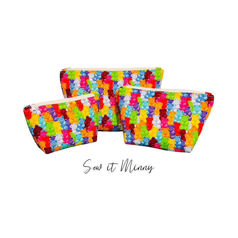 Zipper Pouch Set - Gummy Bears