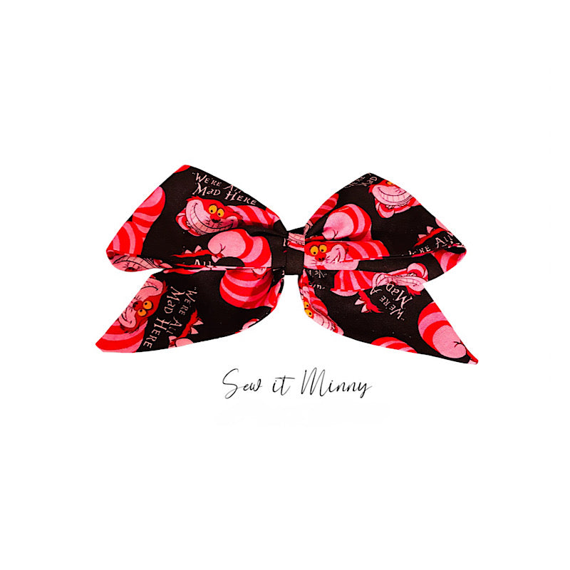 Hair Bow - Mad Cat