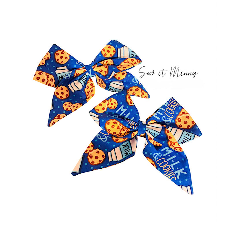Hair Bow - Cookies