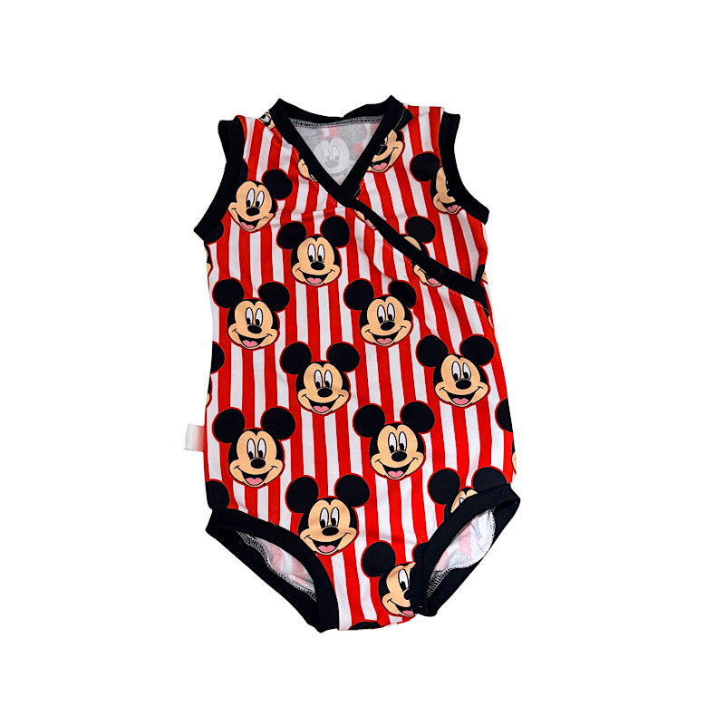 Criss-Cross Bodysuit - Size 1 - Mickey