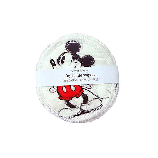 Reusable Wipes - Mickey
