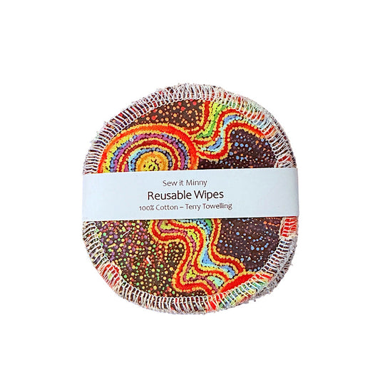 Reusable Wipes - Dots