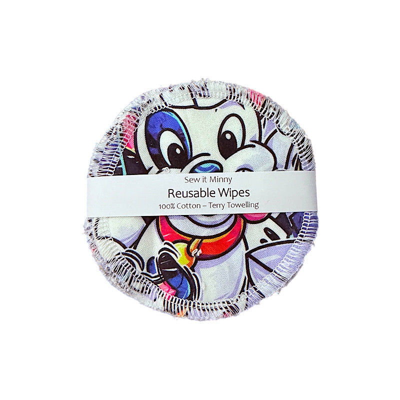 Reusable Wipes - Dalmations