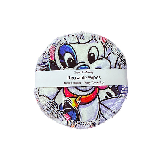 Reusable Wipes - Dalmations