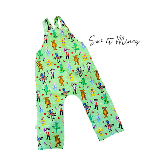 Long Pant Overalls - Wiggles - Size 1