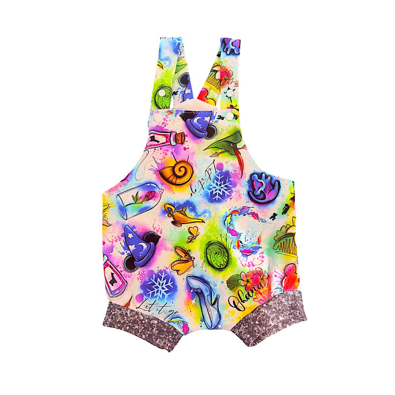 Overalls - Size 1 - Colourful