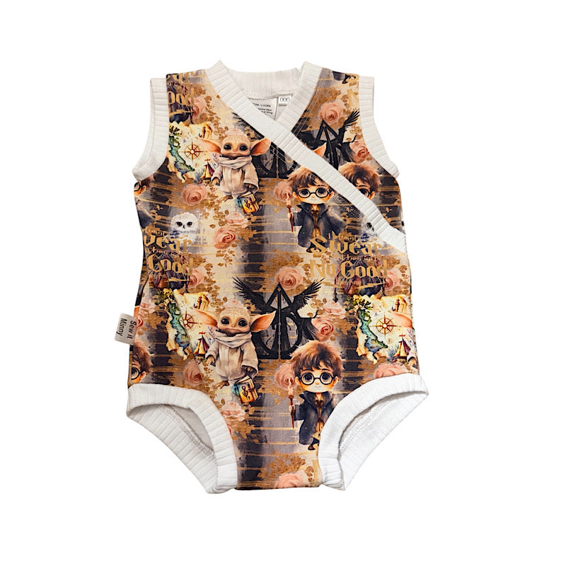 Criss-Cross Bodysuit - Size 000 - HP