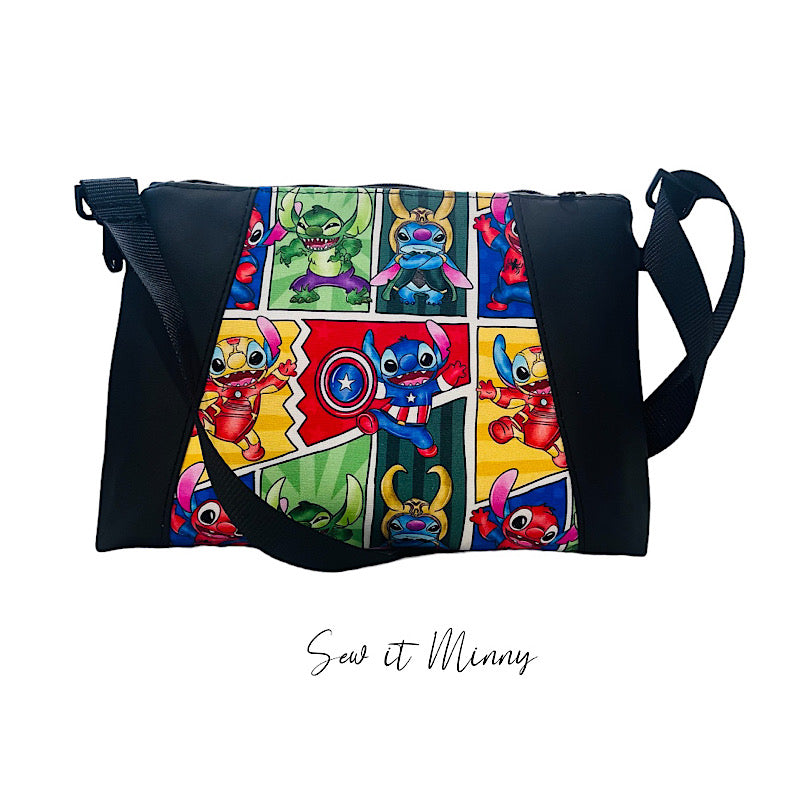 Superhero Stitch - Sunshine Crossbody - Ready to send