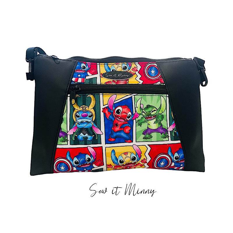 Superhero Stitch - Sunshine Crossbody - Ready to send