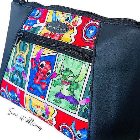 Superhero Stitch - Sunshine Crossbody - Ready to send