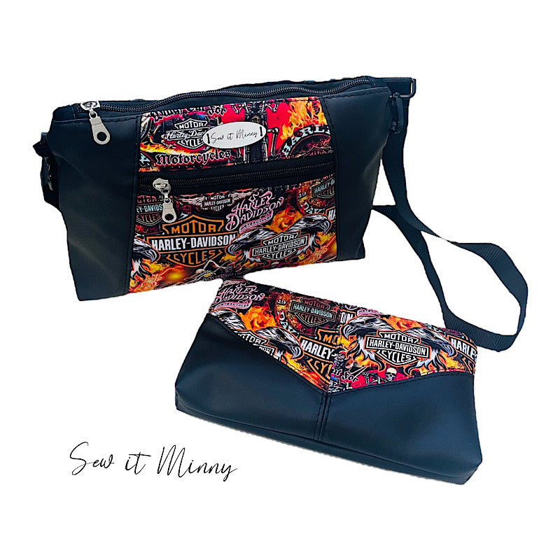 Harley Davidson - Harlequin pouch - Ready to send