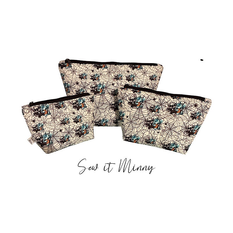 Zipper Pouch Set - Nightmare Stitch