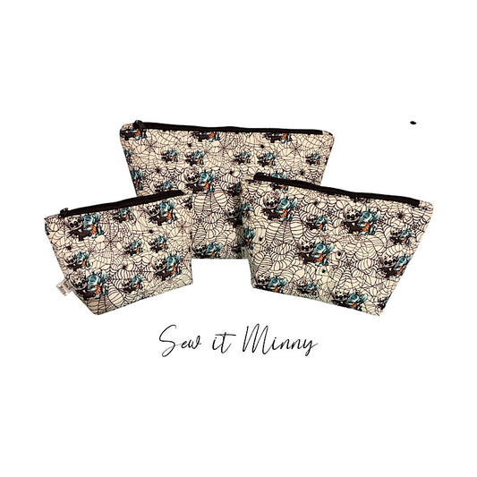 Zipper Pouch - Nightmare Stitch