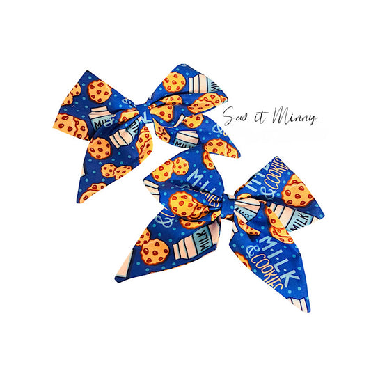 Hair Bow - Cookies