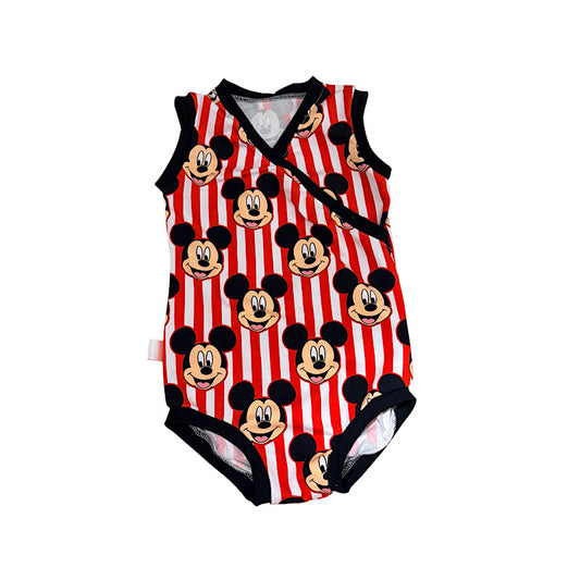 Criss-Cross Bodysuit - Size 1 - Mickey