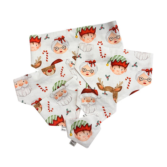 Dog Bandana - Santa Squad
