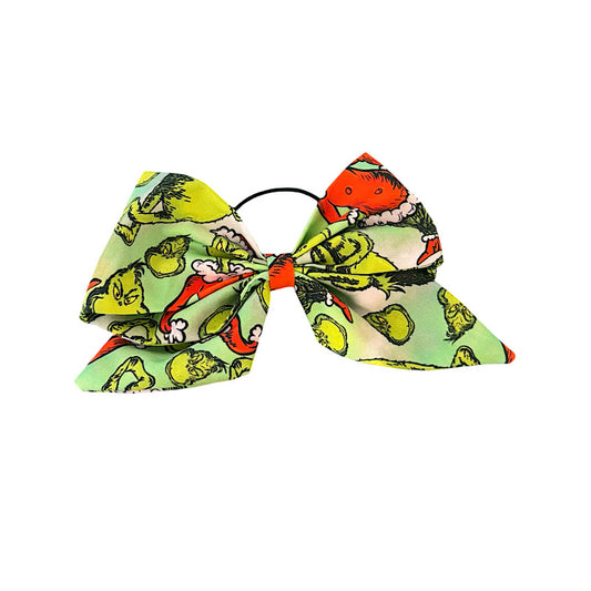 Hair Bow - Grinch