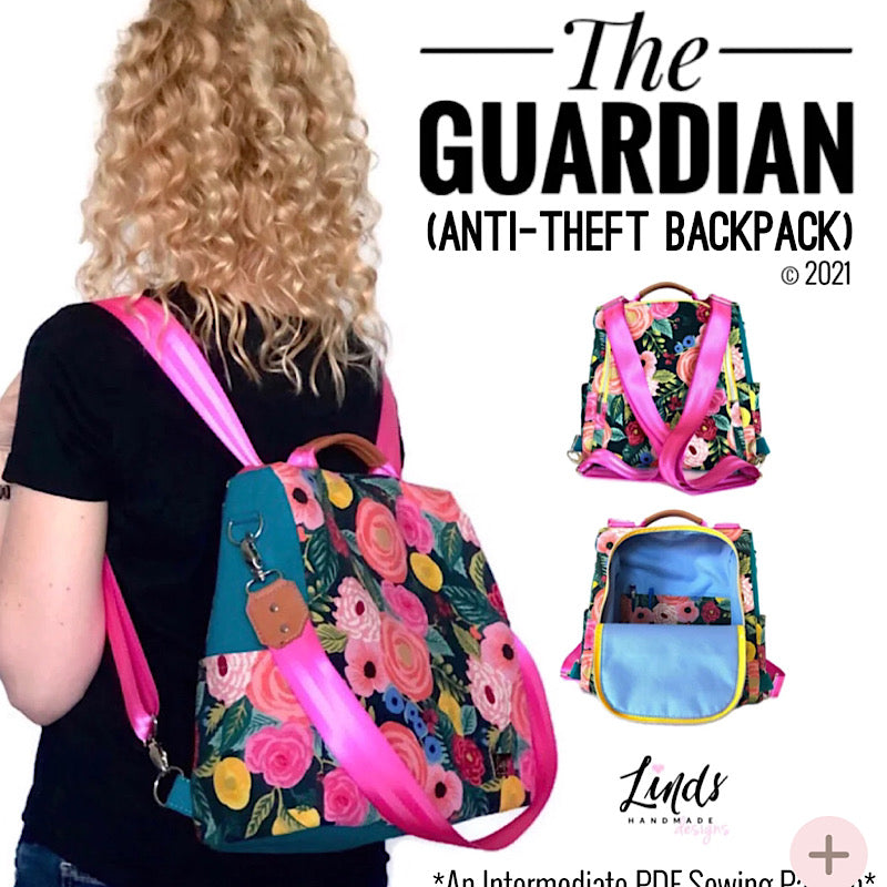 *CUSTOM ORDER* Guardian (Anti-Theft Backpack)