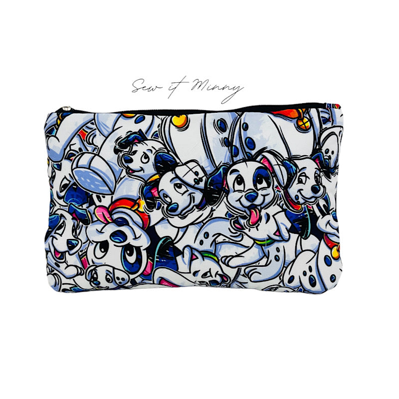 Dalmations - Zippy pouch - Ready to send