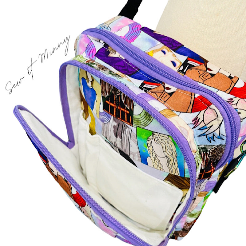 *CUSTOM ORDER* Widget Messenger Bag